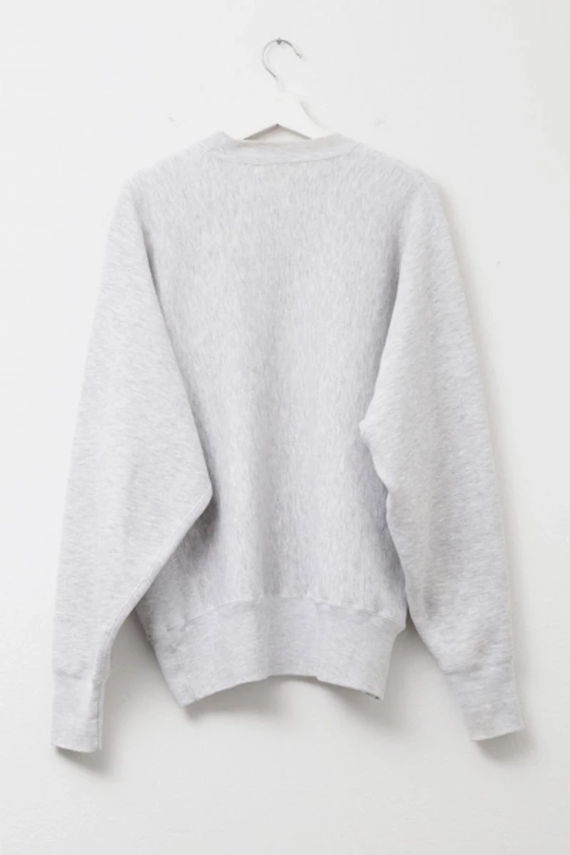 Vintage 1990s Michigan State Crew Spell Out Heavyweight Reverse Weave Sweatshirt