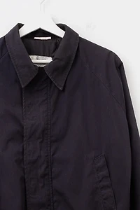 Vintage 1980s Distressed Black Insulated Utility Jacket