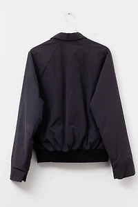 Vintage 1980s Distressed Black Insulated Utility Jacket