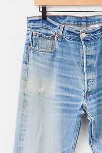 Vintage 1990s Levi’s® 501 XX Distressed Denim Blue Jeans