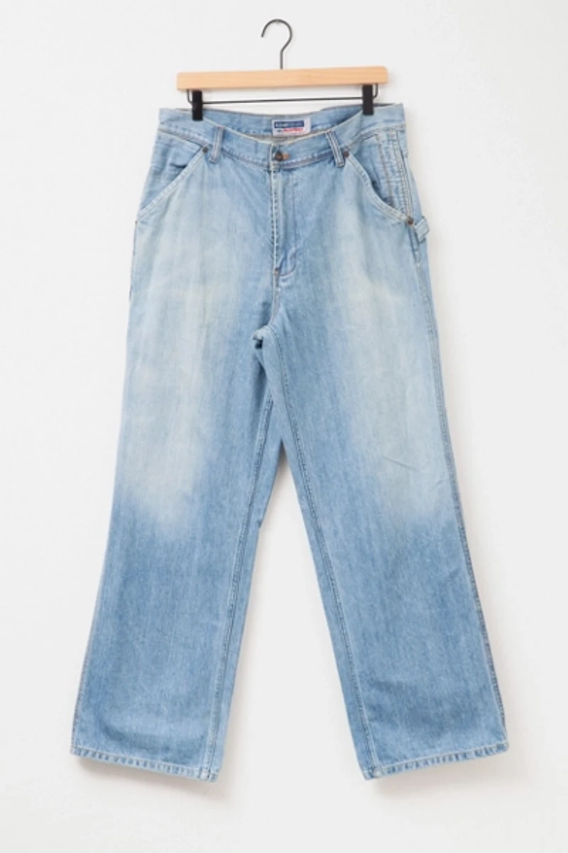 Vintage 1990s Old Navy Distressed Painters Carpenter Jeans