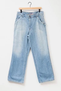 Vintage 1990s Old Navy Distressed Painters Carpenter Jeans