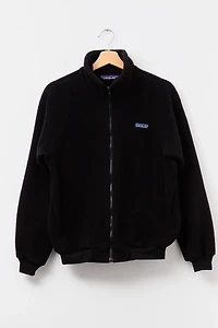 Vintage 1990s Patagonia Black Full Zipper Fleece