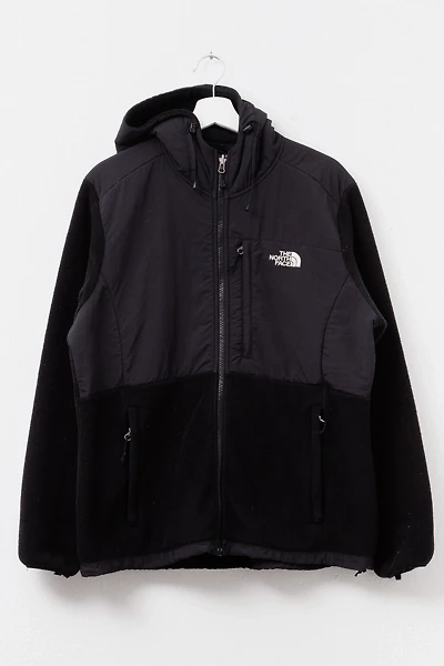 Vintage 1990s The North Face Hooded Black Technical Fleece
