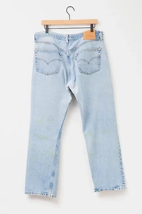 Vintage 1990s Distressed Levi’s® 501 Light Wash Denim Jeans