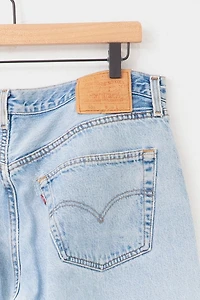 Vintage 1990s Distressed Levi’s® 501 Light Wash Denim Jeans