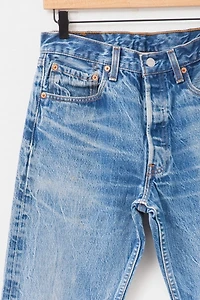 Vintage 1990s Levi’s® 501  Distressed Blue Denim Jeans