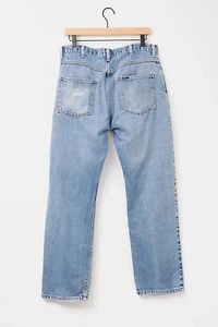 Vintage 1990s Perfectly Distressed Key Blue Denim Jeans