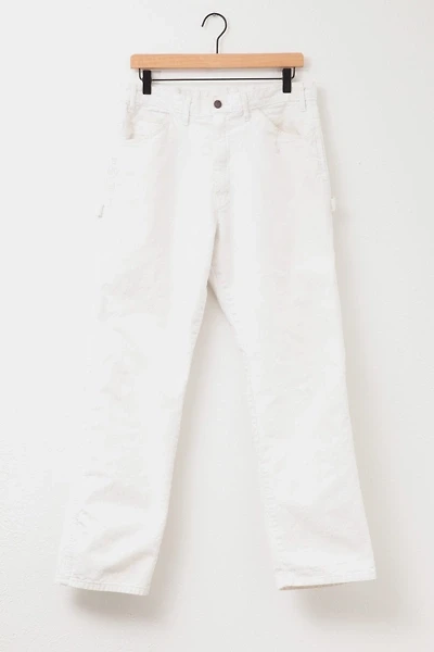 Vintage Y2K Dickies Distressed White Carpenter Work Pants
