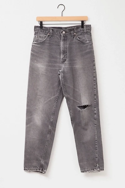 Vintage 1990s Levi’s® 550 Black Distressed Denim Jeans