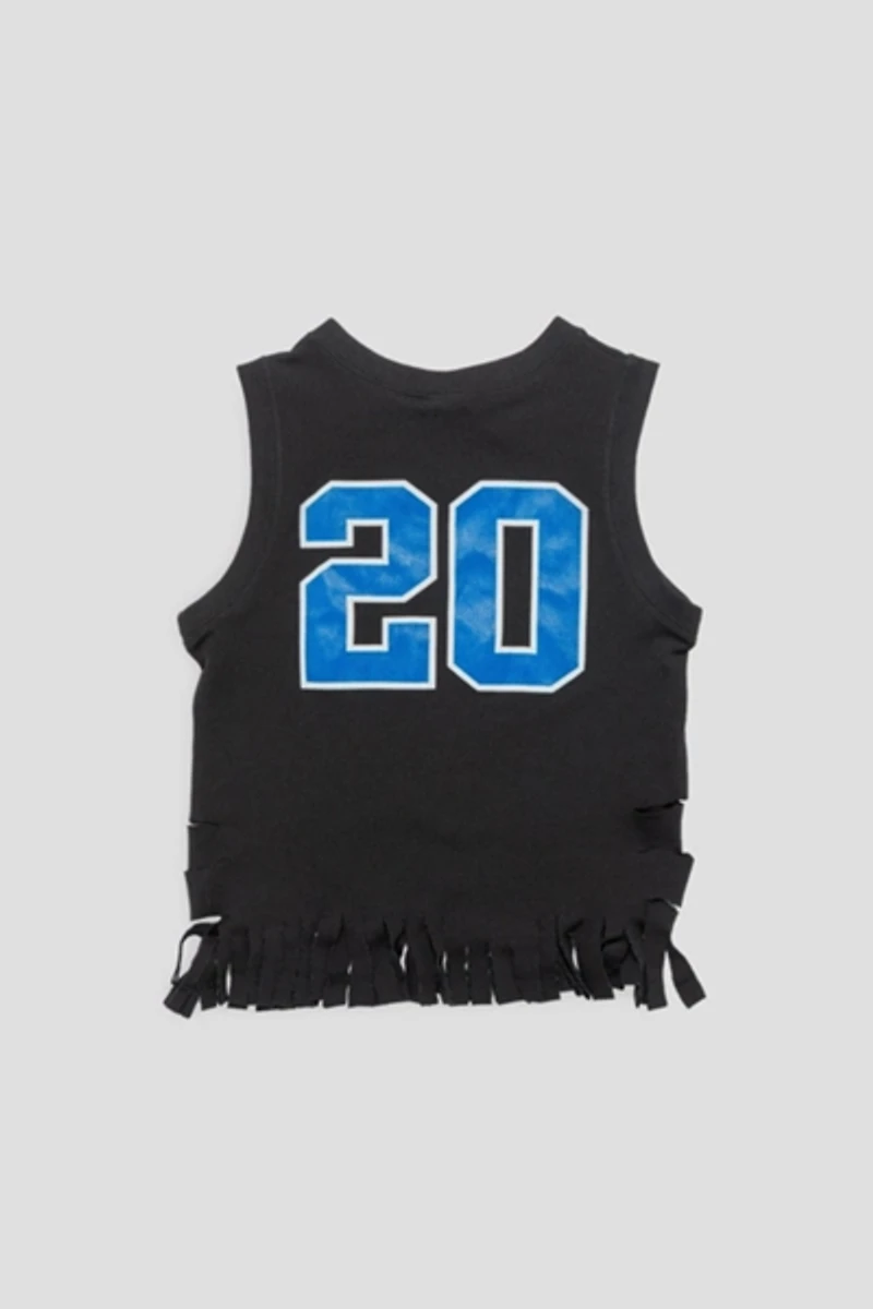 Vintage Duke Blue Devils Basketball Fringe Jersey