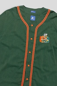 Vintage Miami Hurricanes Baseball Jersey