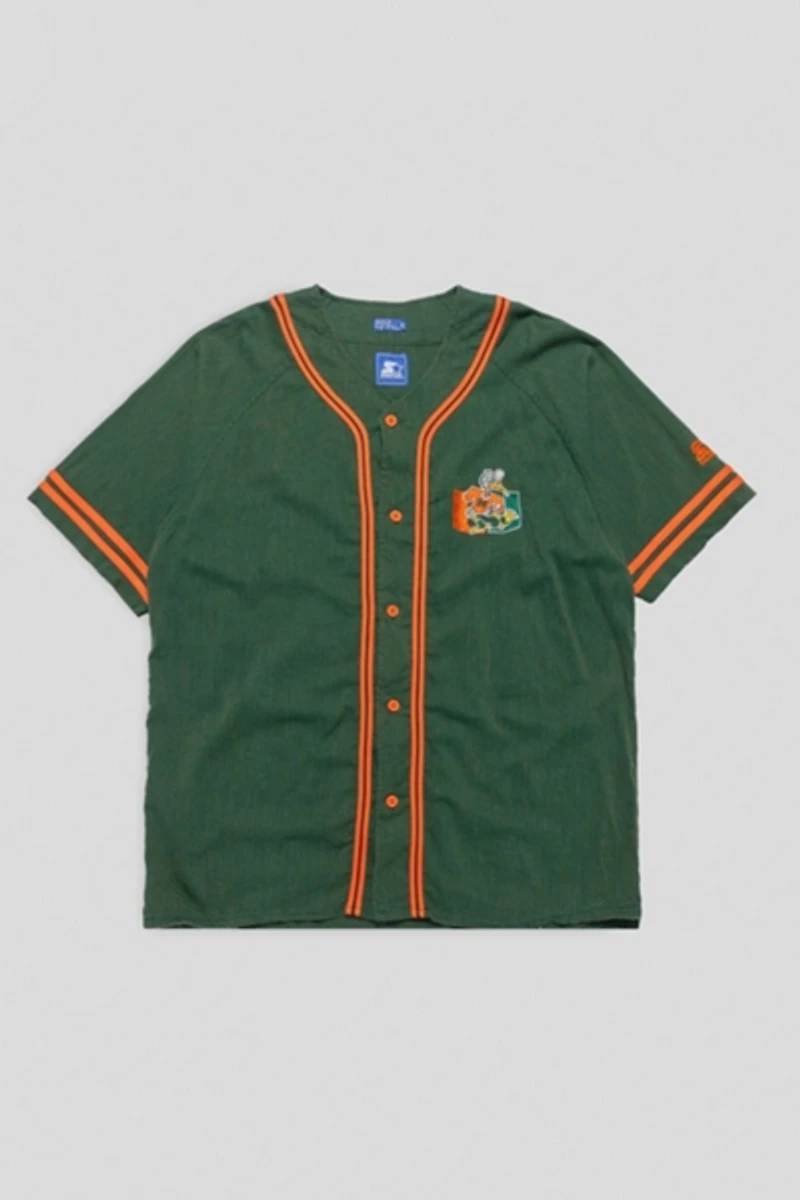 Vintage Miami Hurricanes Baseball Jersey