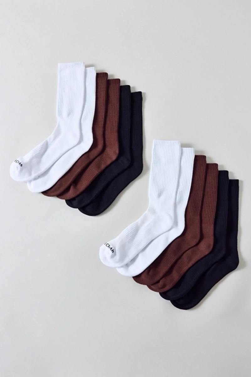 Standard Cloth Performance Crew Sock 6-Pack