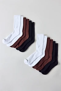 Standard Cloth Performance Crew Sock 6-Pack