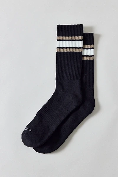 Standard Cloth Athletic Stripe Crew Sock