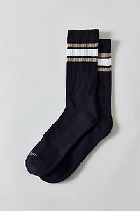 Standard Cloth Athletic Stripe Crew Sock