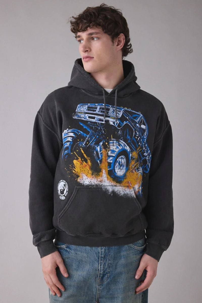 Post Malone Monster Truck Graphic Hoodie Sweatshirt