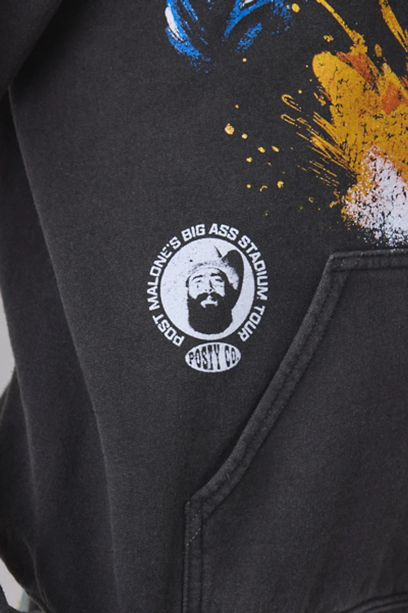 Post Malone Monster Truck Graphic Hoodie Sweatshirt