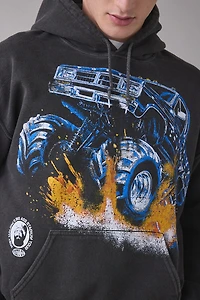 Post Malone Monster Truck Graphic Hoodie Sweatshirt
