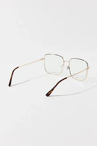 Brea Square Blue Light Glasses