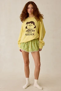 Peanuts UO Exclusive Lace Trim Boxer Shortie