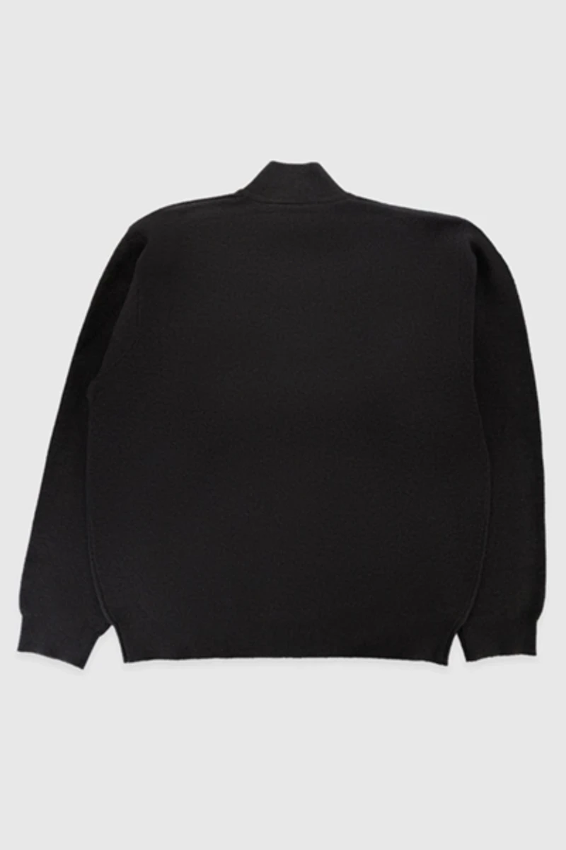 Stussy Half Zip Mock Neck Sweater