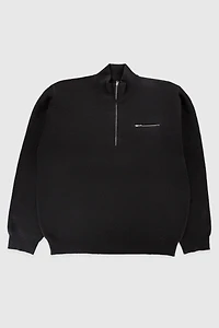 Stussy Half Zip Mock Neck Sweater
