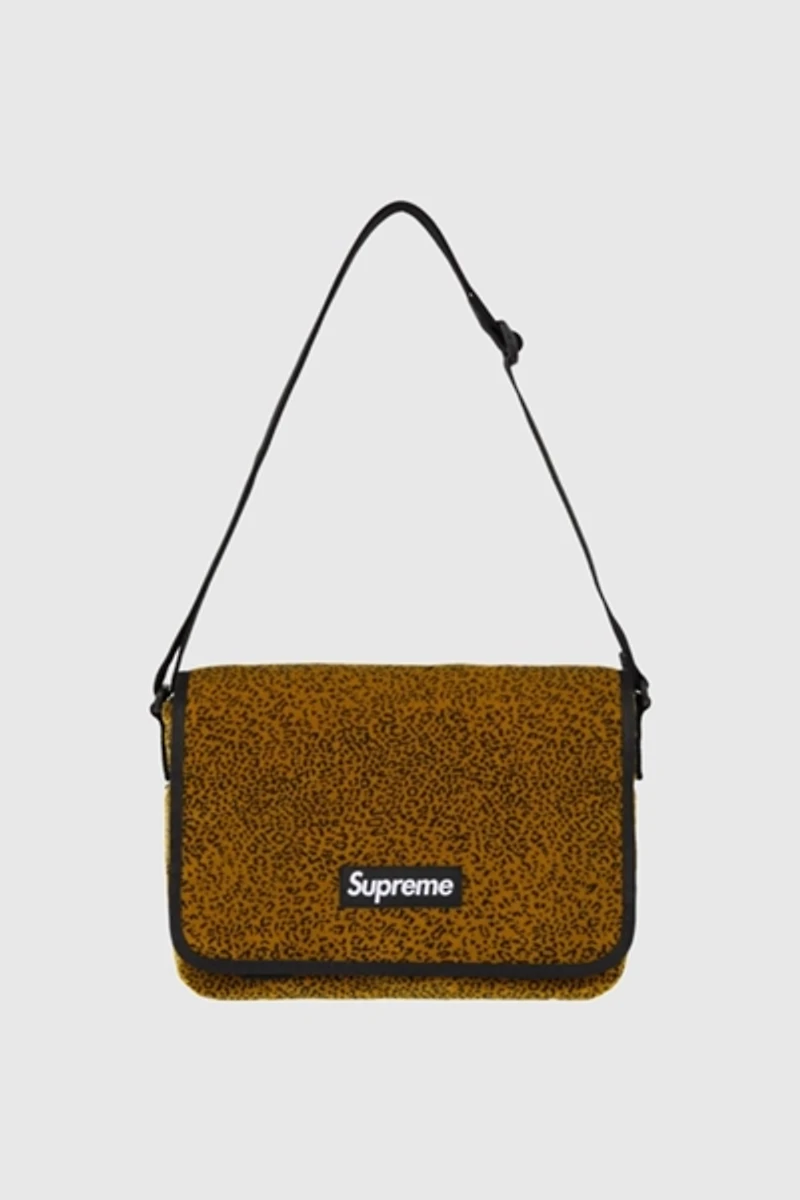 Supreme Velvet Small Messenger Bag