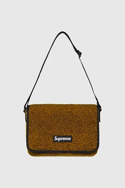 Supreme Velvet Small Messenger Bag