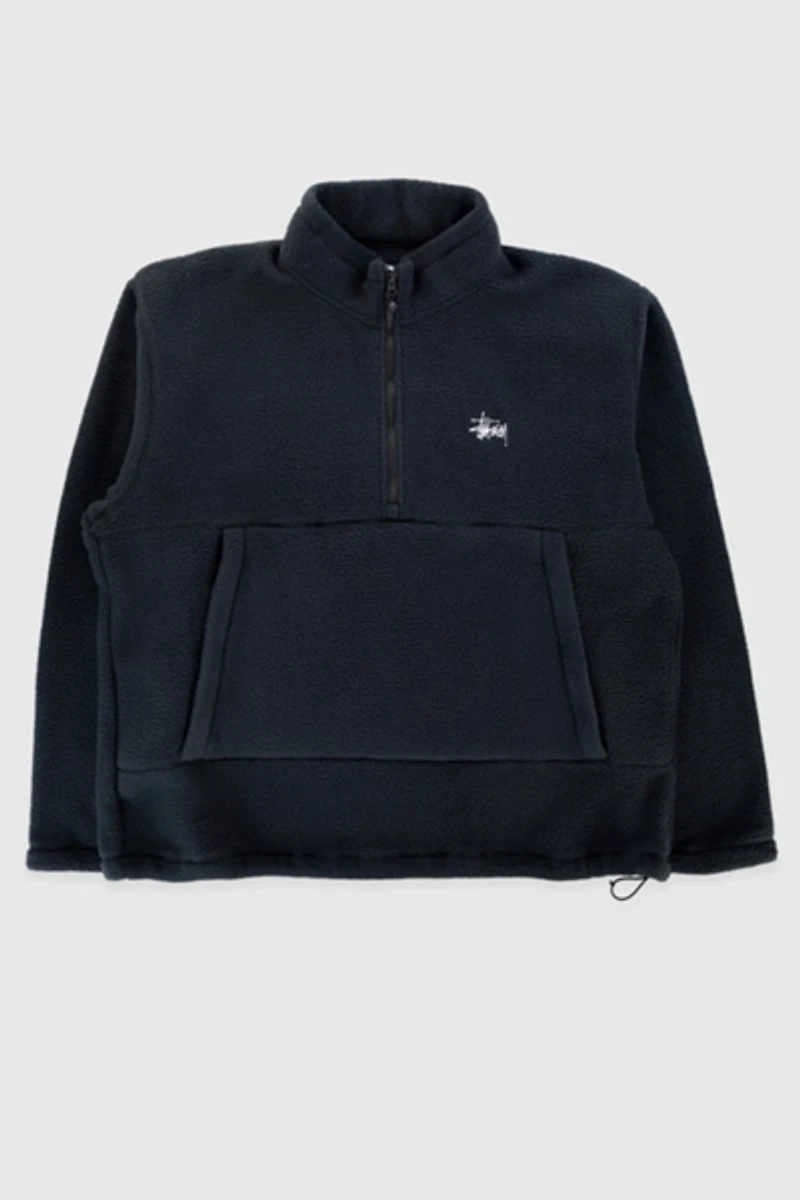 Stussy Half Zip Mock Polar Fleece