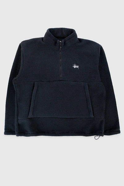 Stussy Half Zip Mock Polar Fleece
