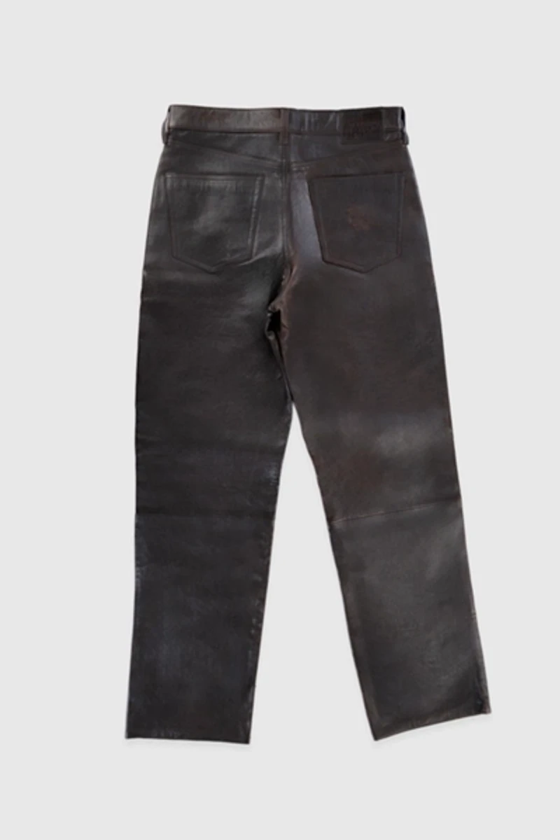Stussy New Classic Leather Jeans