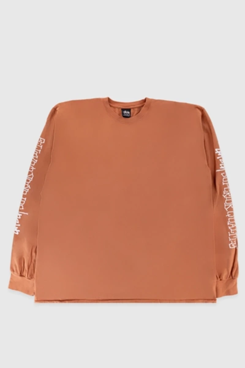 Stussy Superior Quality Pigment Dyed Long Sleeve Tee