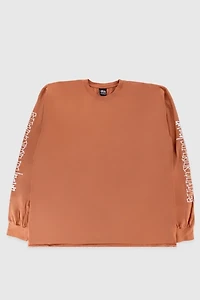 Stussy Superior Quality Pigment Dyed Long Sleeve Tee