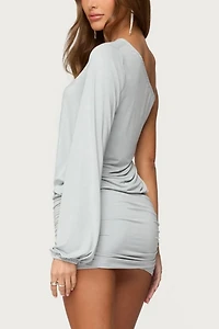 Edikted Athelia One Shoulder Mini Dress