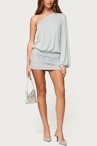 Edikted Athelia One Shoulder Mini Dress