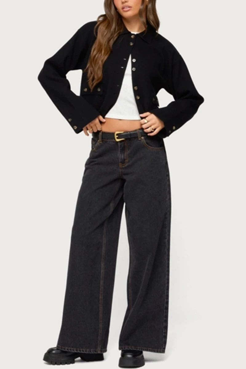 Edikted Lorne Knit Jacket