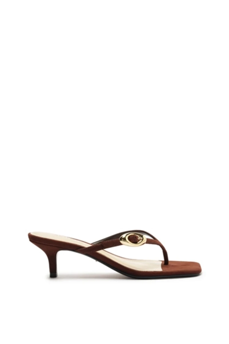 Schutz Nubuck Miriam Thong Heel