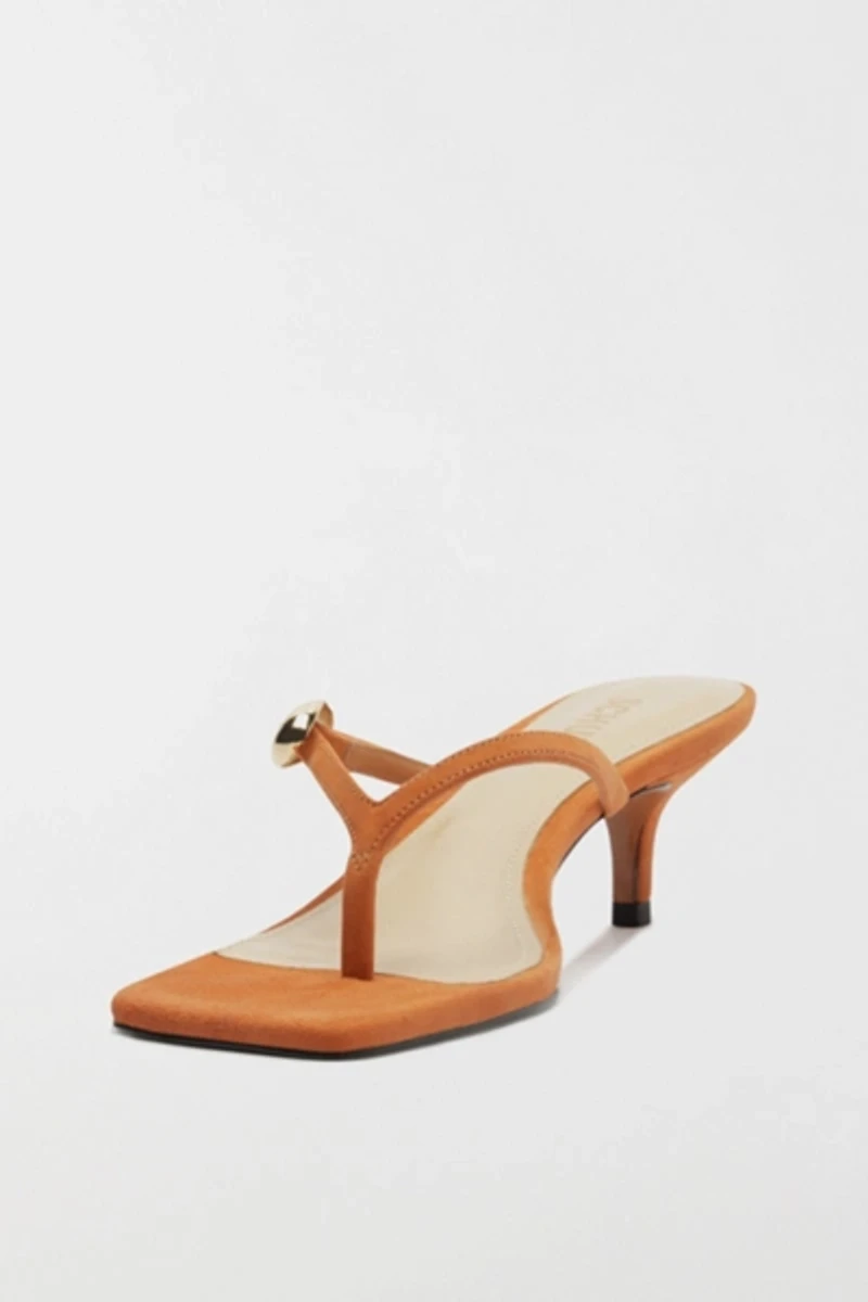 Schutz Nubuck Miriam Thong Heel