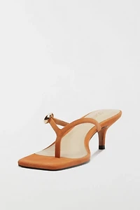 Schutz Nubuck Miriam Thong Heel
