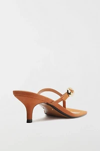 Schutz Nubuck Miriam Thong Heel