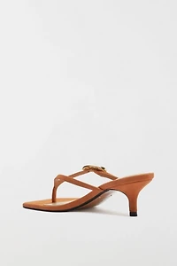 Schutz Nubuck Miriam Thong Heel