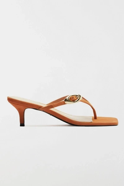 Schutz Nubuck Miriam Thong Heel