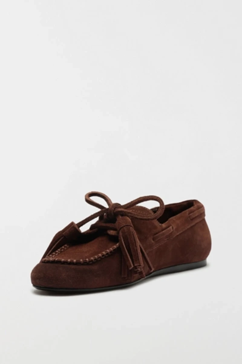 Schutz Kim Suede Moccasin