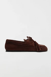 Schutz Kim Suede Moccasin