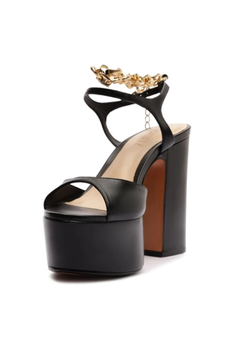 Schutz Lys Chain Platform Heel