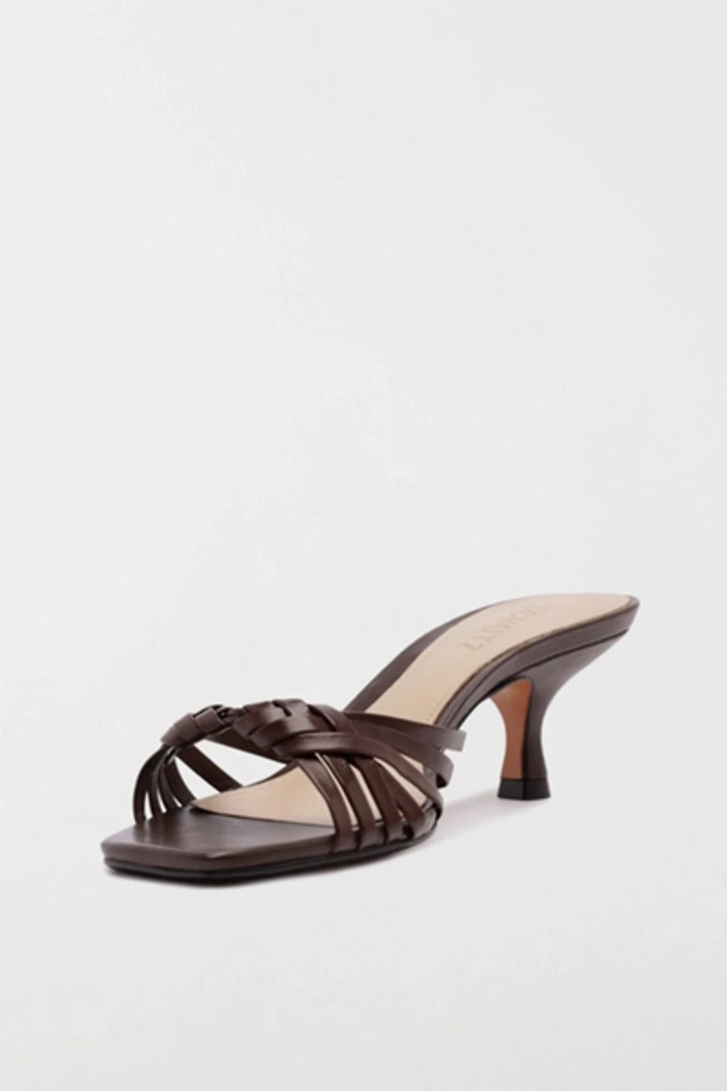 Schutz Tara Mule Mid Heel