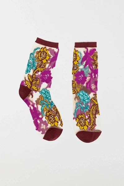 Sock Candy Gem Garden Sheer Sock