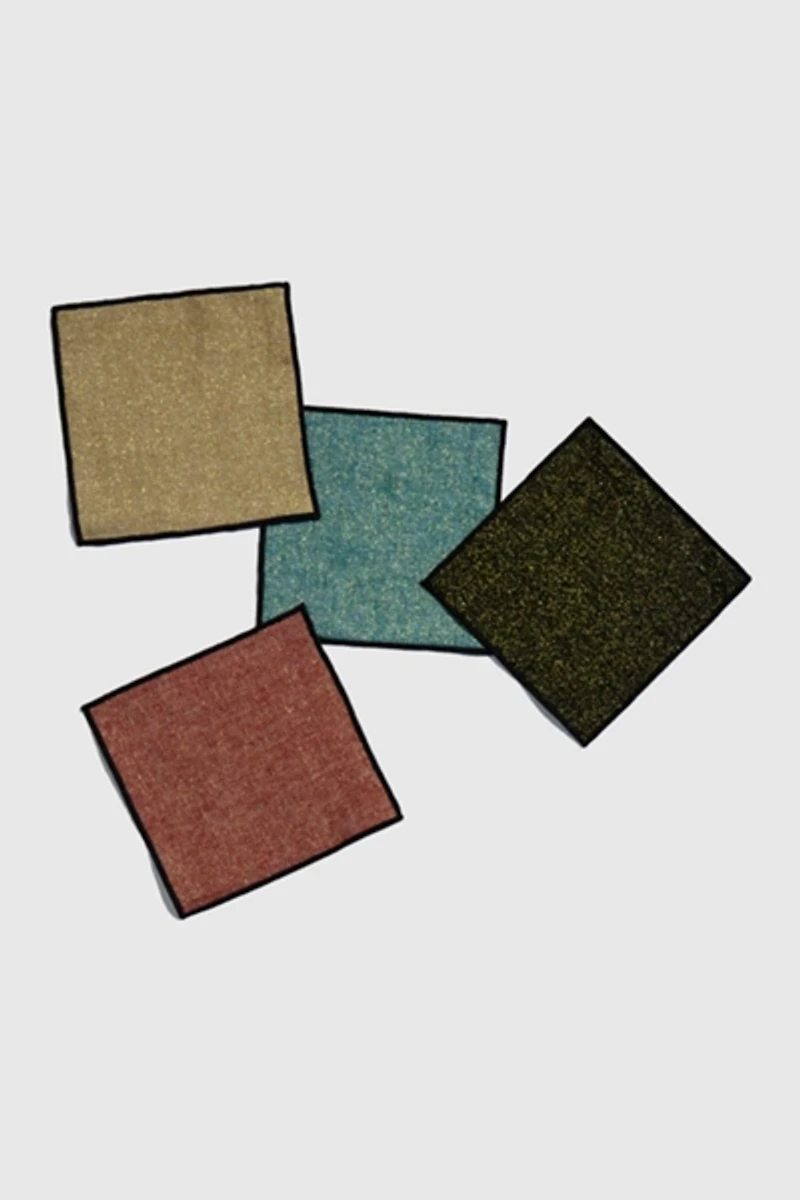 ATELIER SAUCIER Luxxe Cocktail Napkin Set